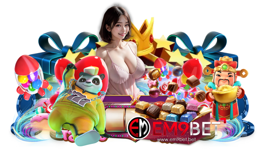 em9bet เกมสล็อตโฉมใหม่ แจกเครดิตฟรี โปรโมชั่นไฟลุกส่งท้ายปี
